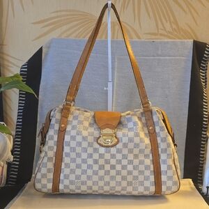 Louis Vuitton Damier Azur Stresa Shoulder Bag GM